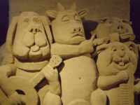 Sand sculpture