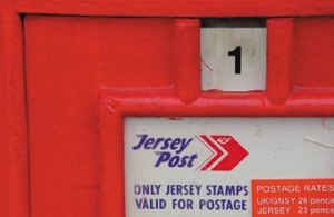 Jersey  Post box